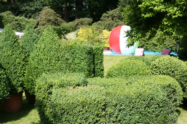 Artwork titled Giant Pool Balls by Claes Oldenburg, 1977