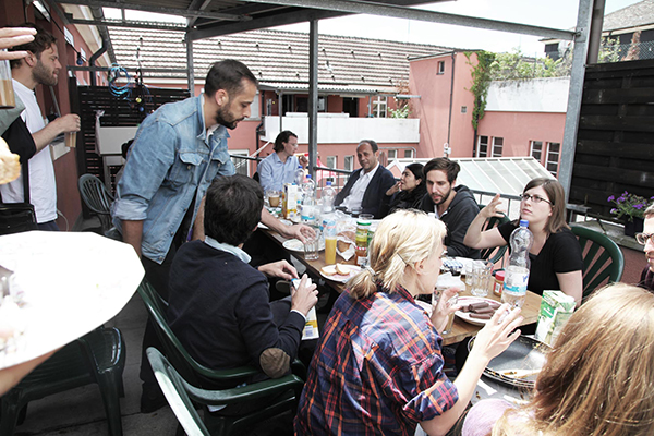 Stdelschule Guesthouse by Manuel Raven, 2011