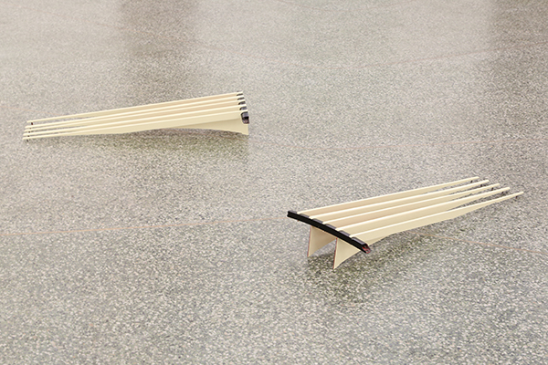 Testarossa Taxi installation by Manuel Raven, 2013