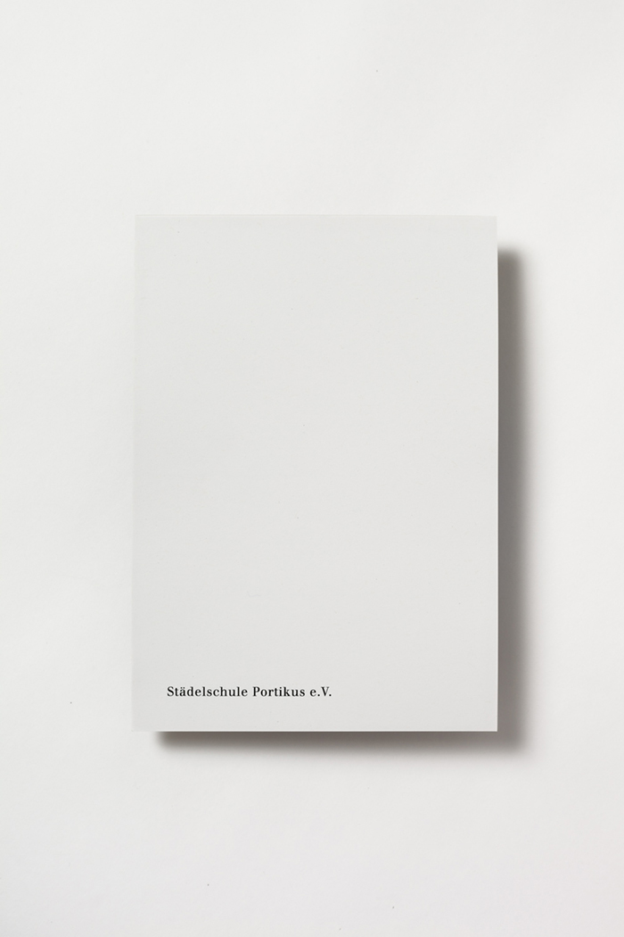 Notepad by Manuel Raven, 2016